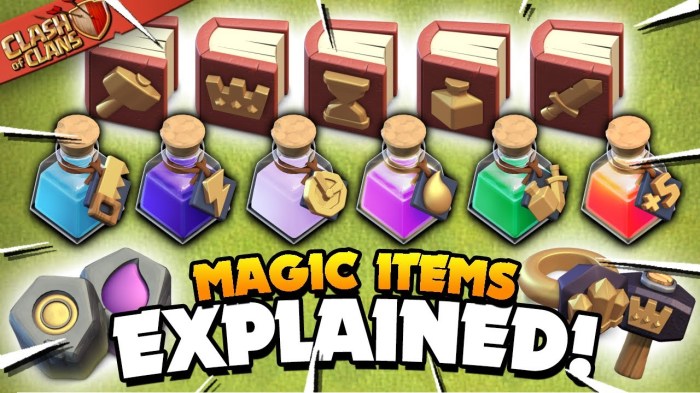 Coc magic item storage