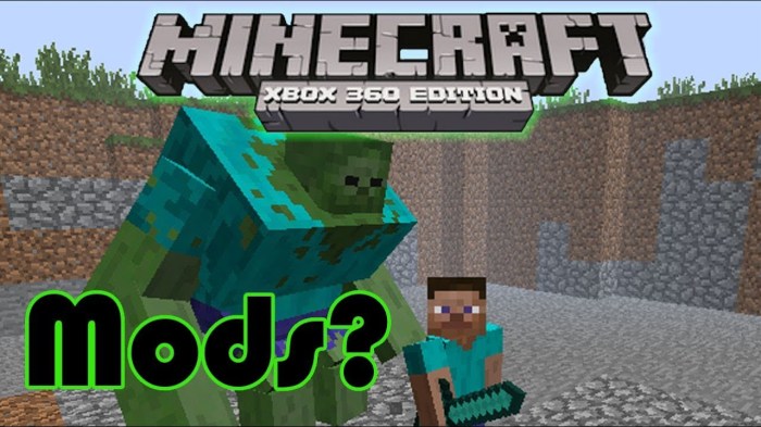 Xbox 360 mods minecraft