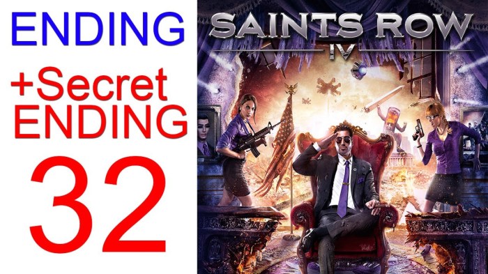 Saints row secret ending