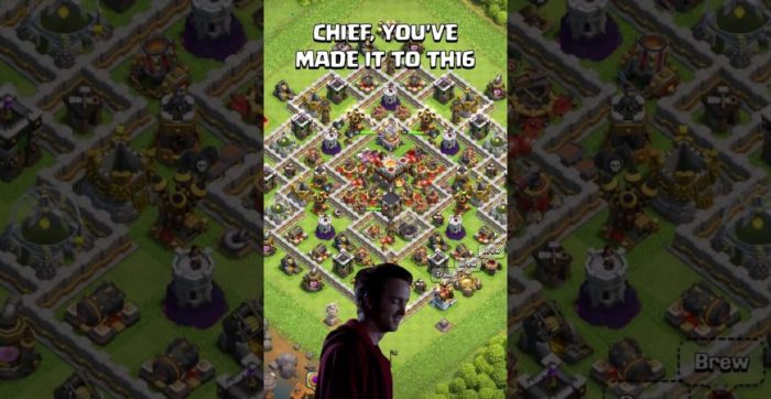 Base th13 war trophy 13 hall clash clans town v475 link clasher available