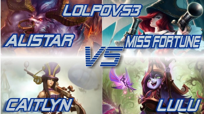 Caitlyn vs miss fortune