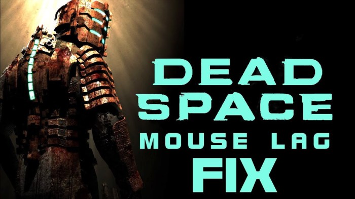 Dead space mouse fix