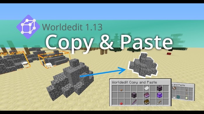 Copy paste world edit