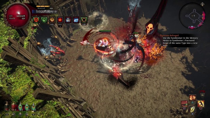 Blood rage path of exile