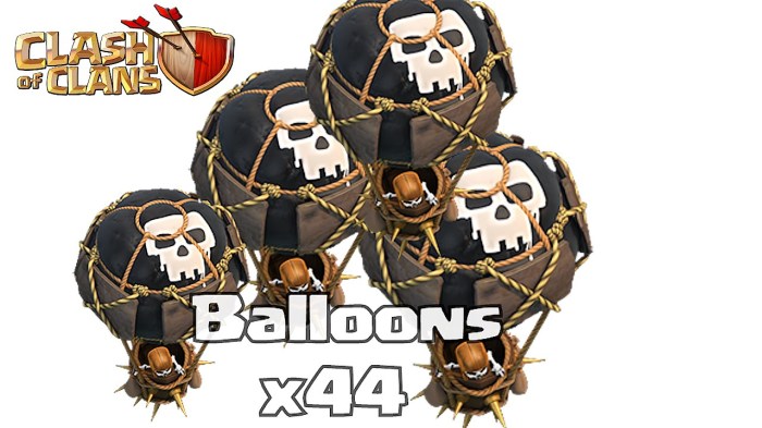 Level 7 balloons coc
