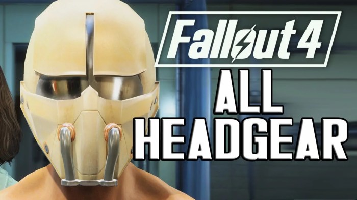 Cool helmets fallout 4