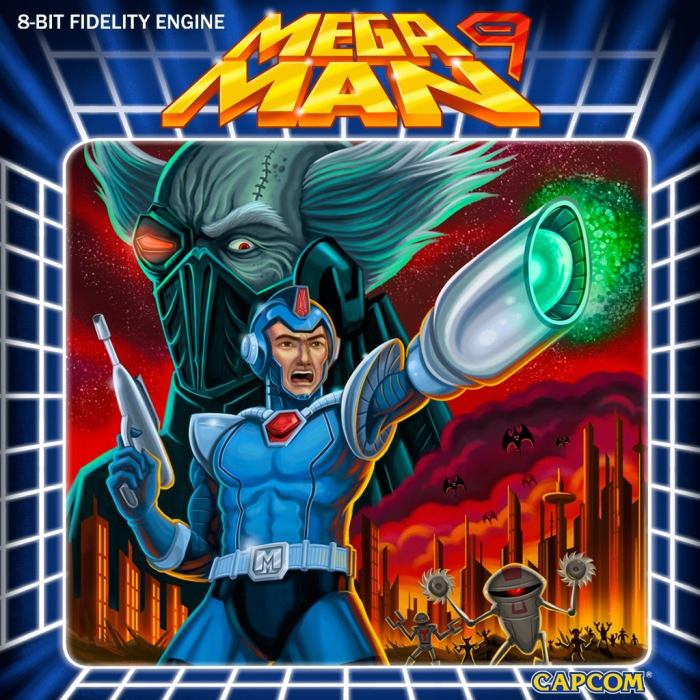 Mega man 10 box art