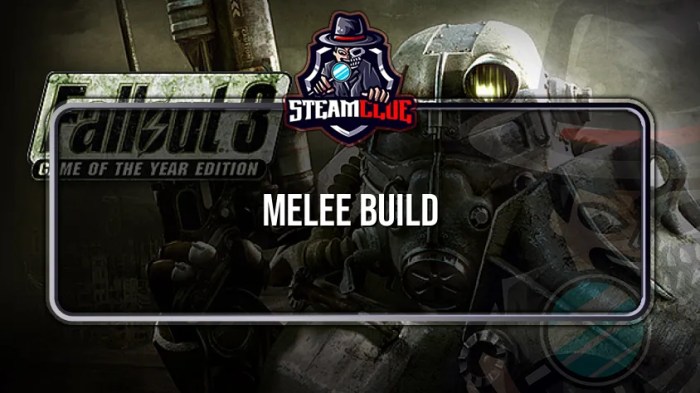 Melee build fallout 3