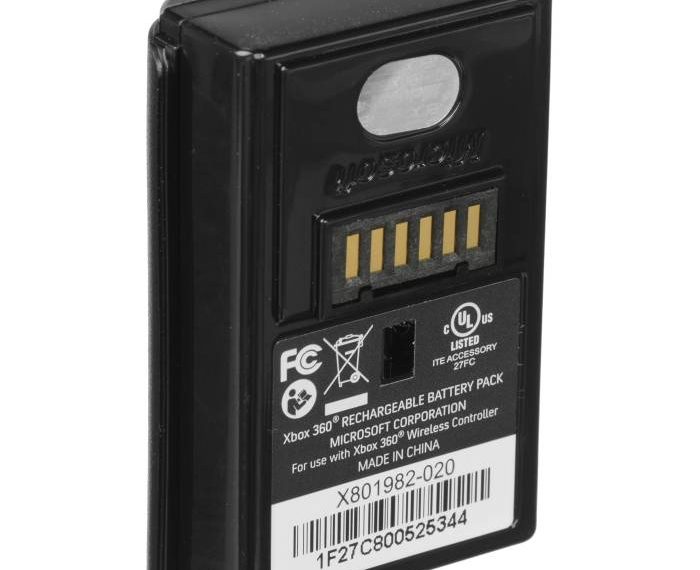 Xbox 360 battery pack