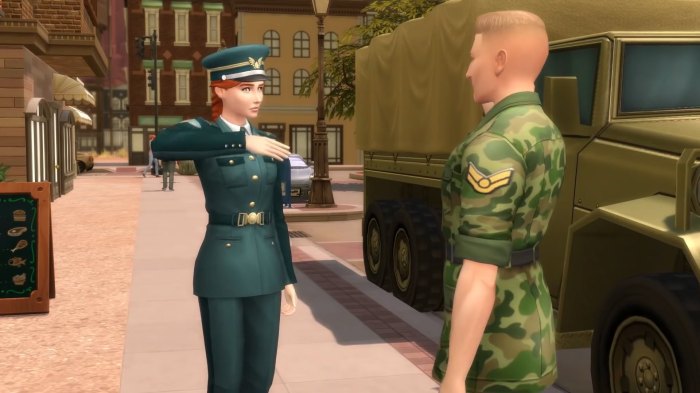 Sims 3 military career