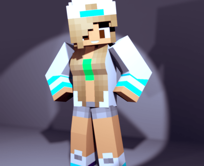 3d skins in minecraft