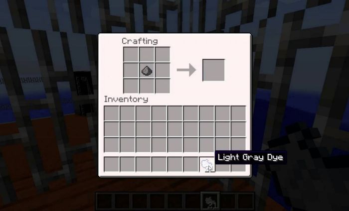 Minecraft dye sugar gray every color light crafting canteach recipe ca