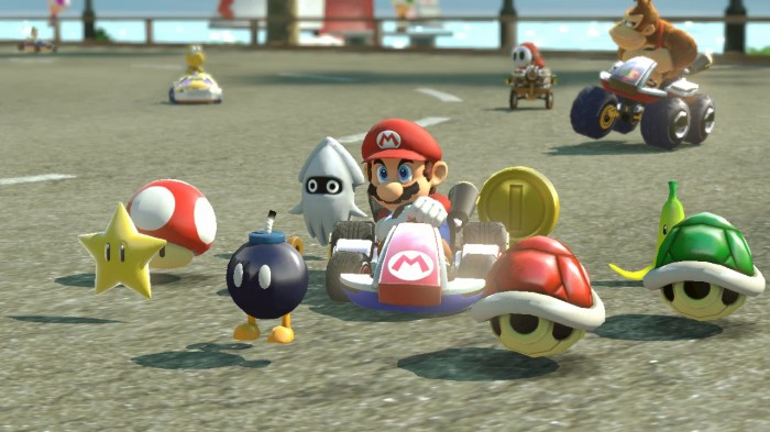 Mario kart frantic items