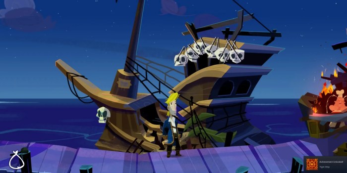 Monkey island on ship