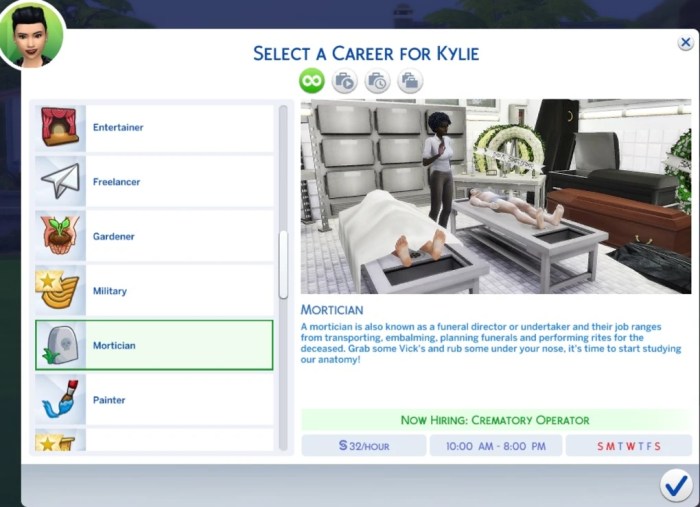 Sims 4 gardening career