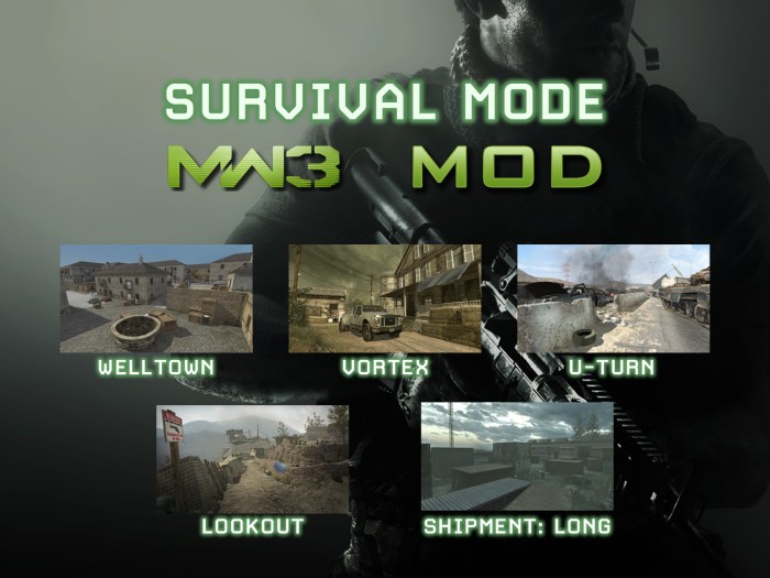 Resistance survival maps warfare modern call duty mode mw3 map layout ops solo guide spec multiplayer includes players xbox mp