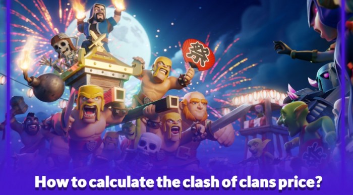How much is coc worth