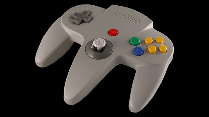 N64 controller on wii