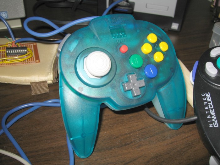 N64 controller gamecube prototype adapter wii hori pad joystick post stick pcb console use atariage forums analog