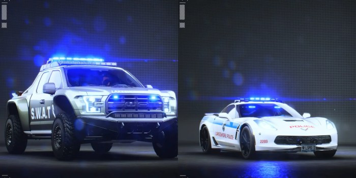 Need for speed cop cars