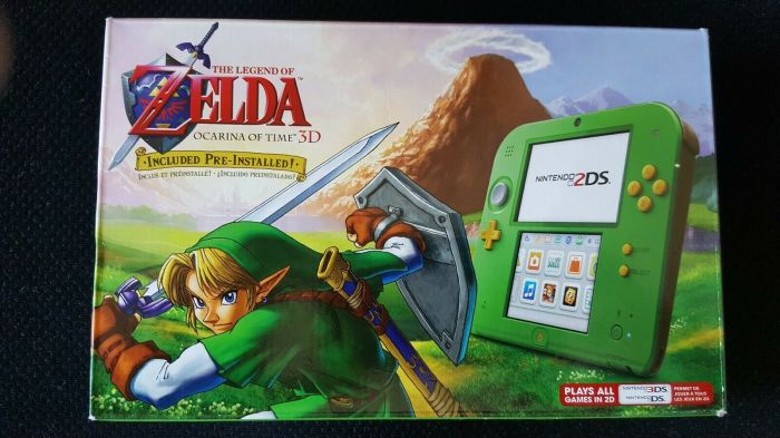 Ocarina of time on 2ds