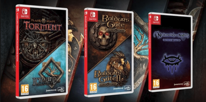 Baldurs gate on switch