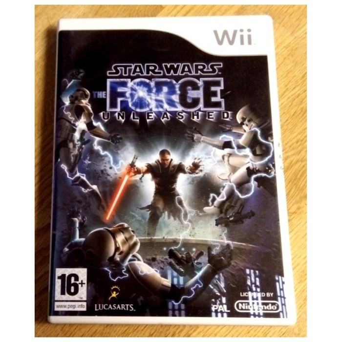 Unleashed force wars star wii games nintendo version starkiller screens game plot throw saber wallpapers usa hands promising looking very