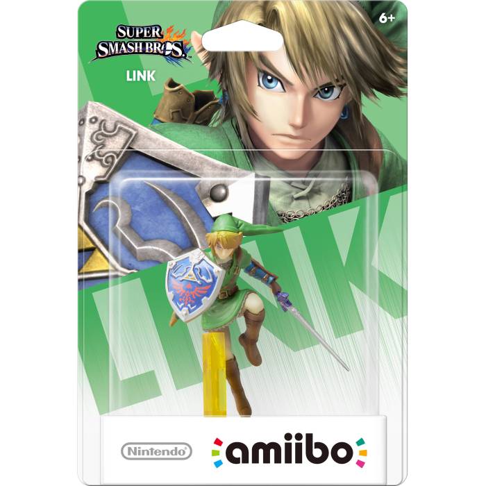 Super smash link amiibo