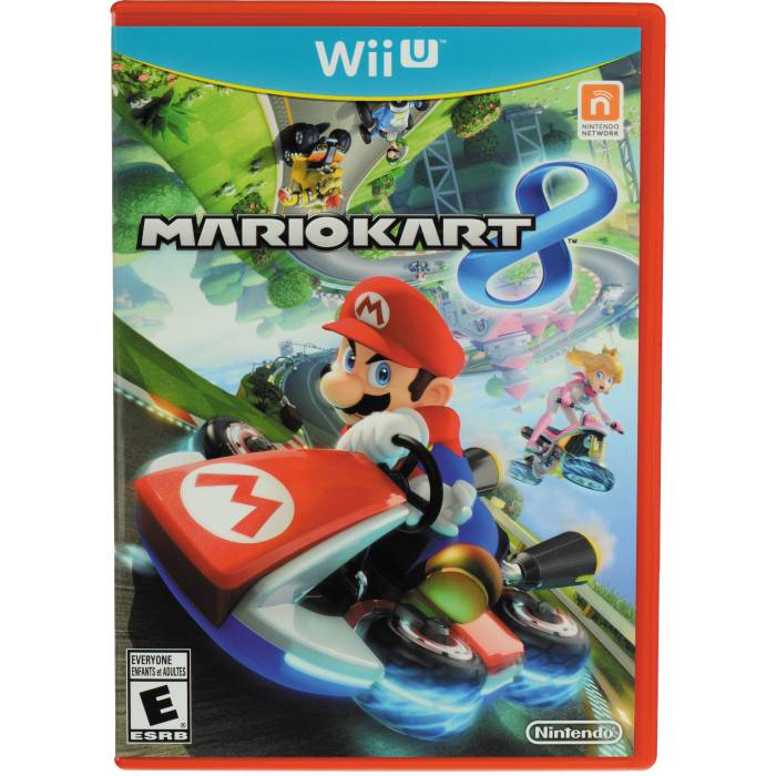 Mario kart on the wii u