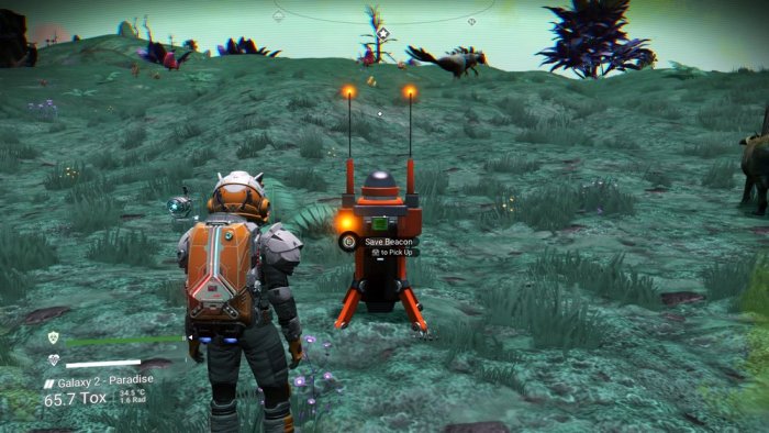 No man's sky save beacon