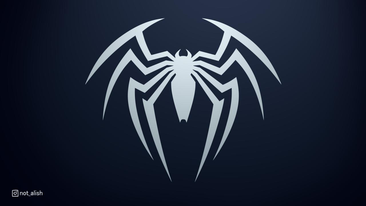 Spider man spider emblem