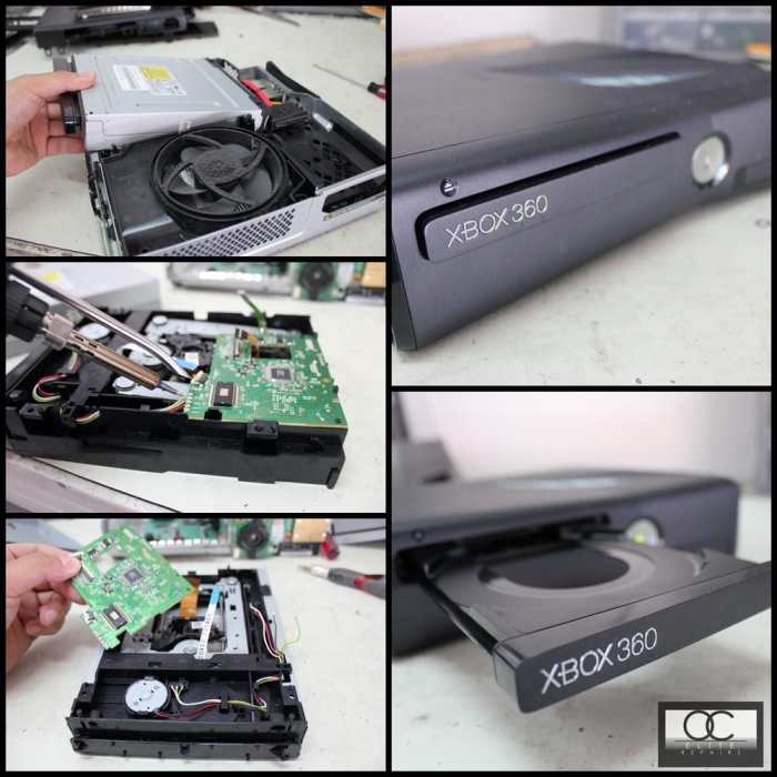 Xbox 360 slim disc drive