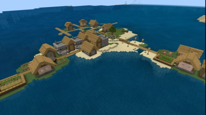 Minecraft seed for ocean