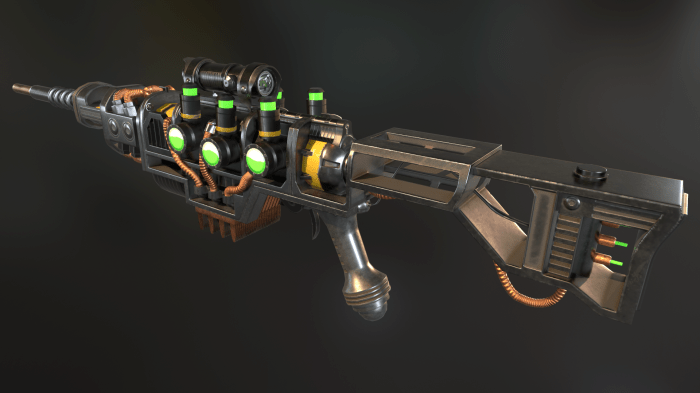 Fallout weapons powerful sniper sentinel rifles plasma pistols