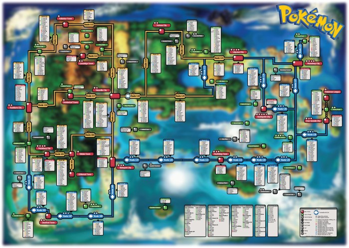 Pokemon omega ruby map