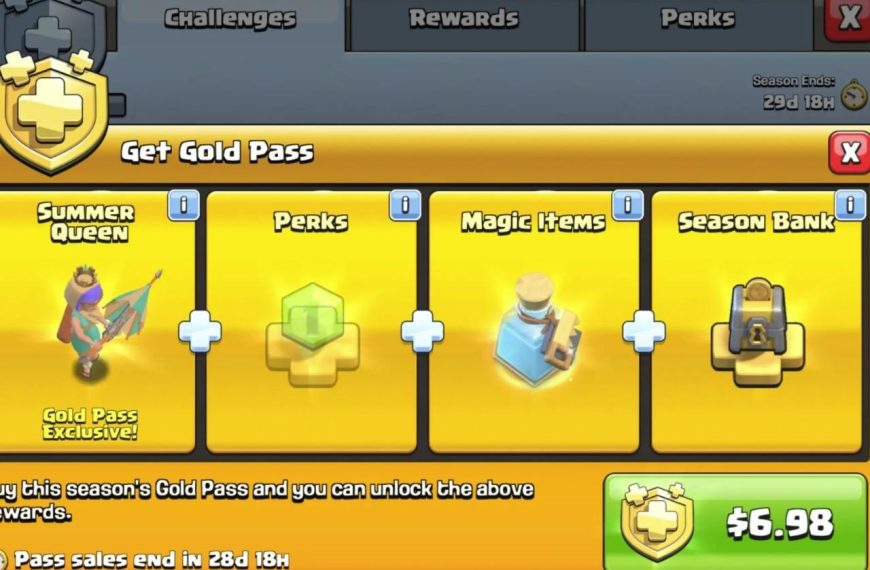 Clash of clans pass