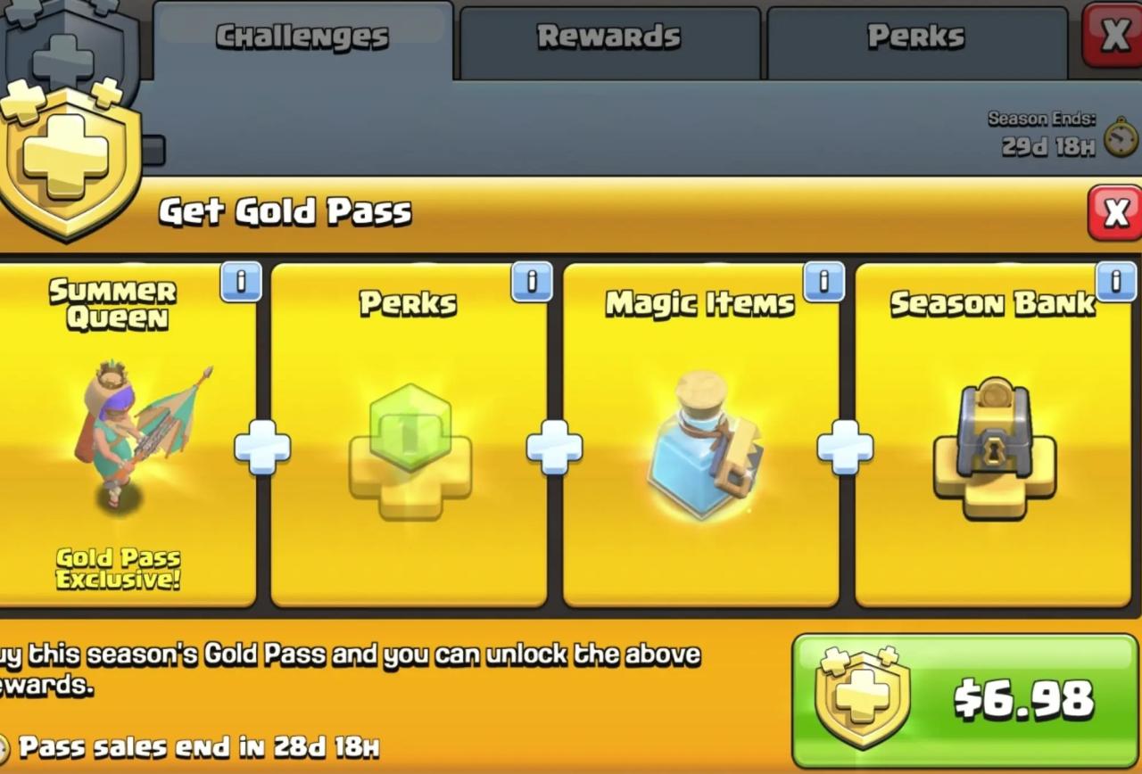Gold clash of clans