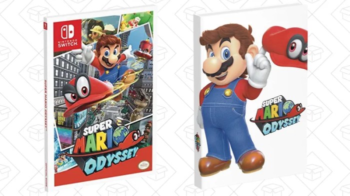 Mario odyssey guide book