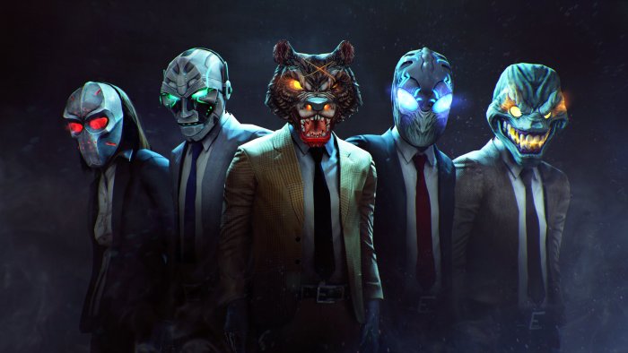 Payday masks overkill mask completely pack games