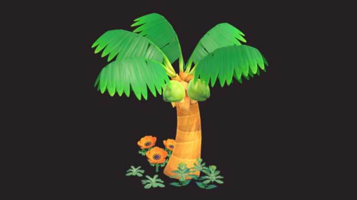 Animal crossing palm tree