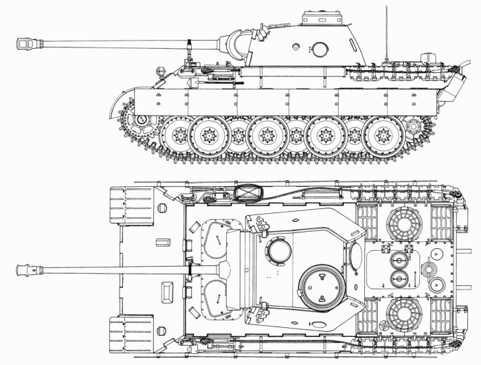 Blueprints for a tank