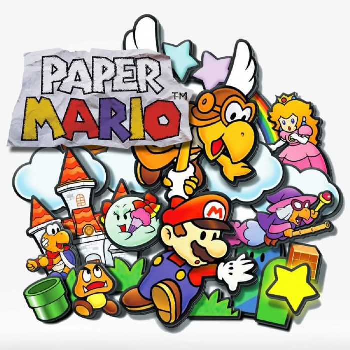 Mario paper 64 n64 nintendo longplay part wallpaper