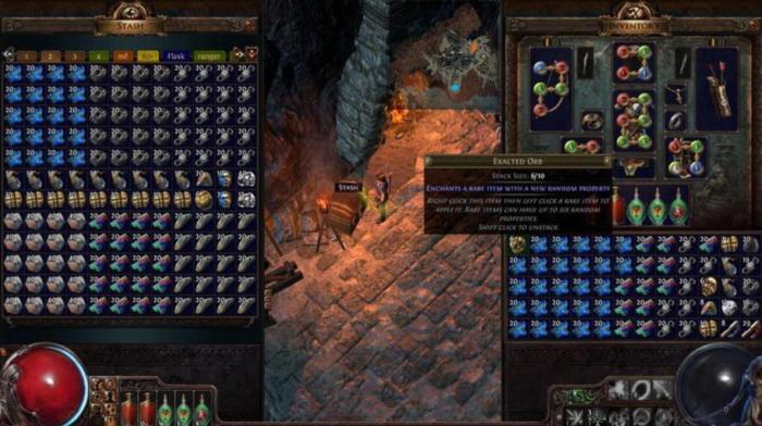 Path of exile equipment