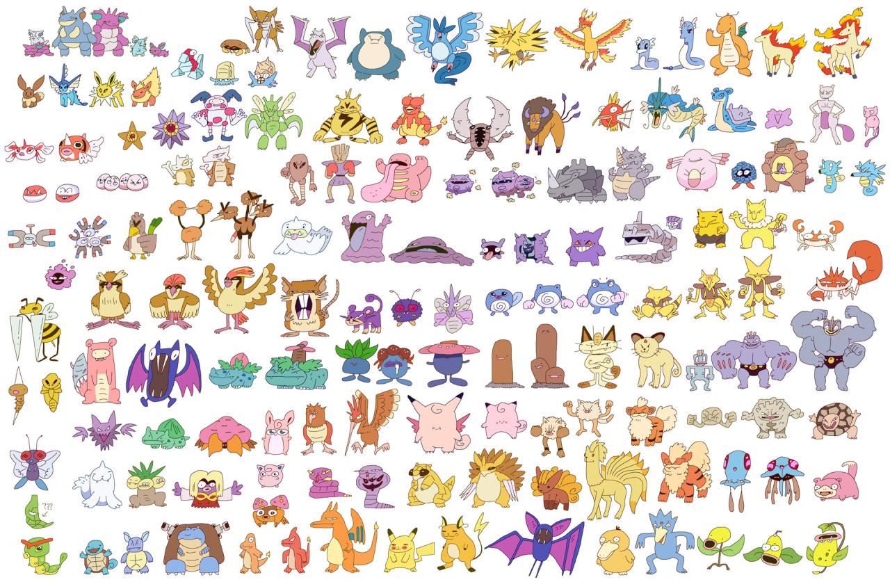 Pokemon generation 1 map