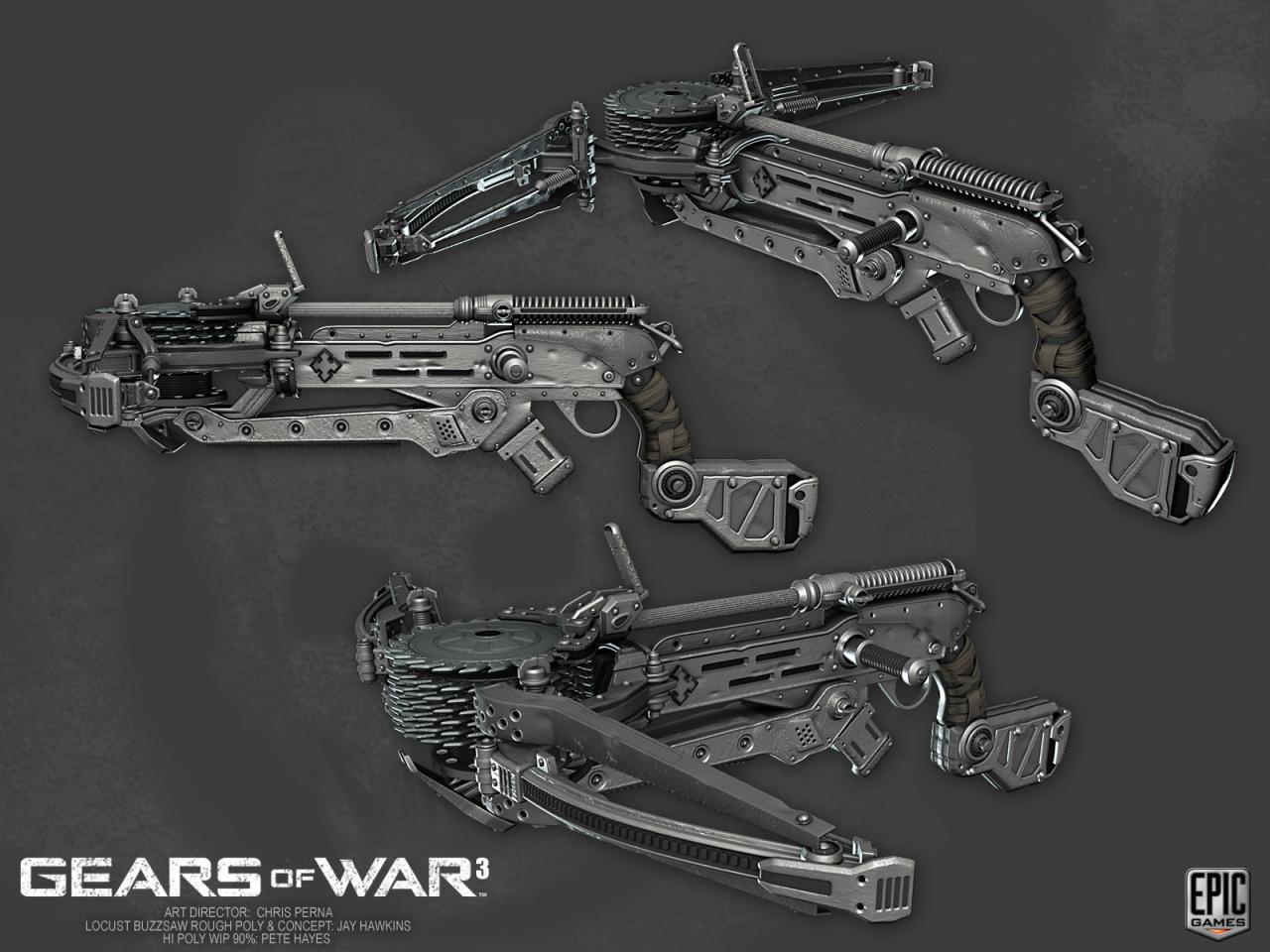 Gears of war 3 weapons