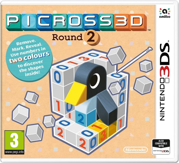 Picross 3d round boxart european europe launched america north