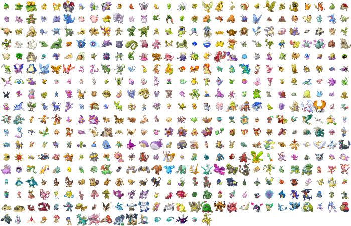 National dex pokemon x