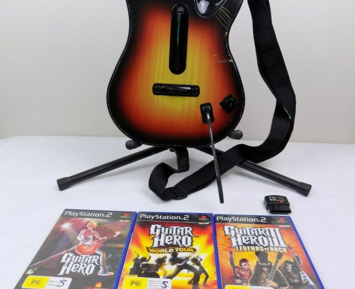 Ps2 guitar hero guitar