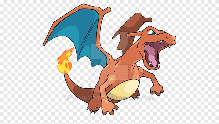 Shiny charizard fire red