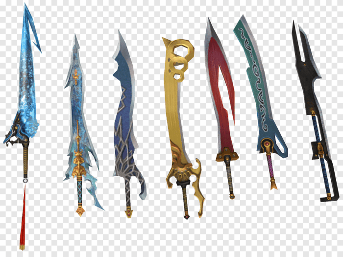 Final fantasy x weapons